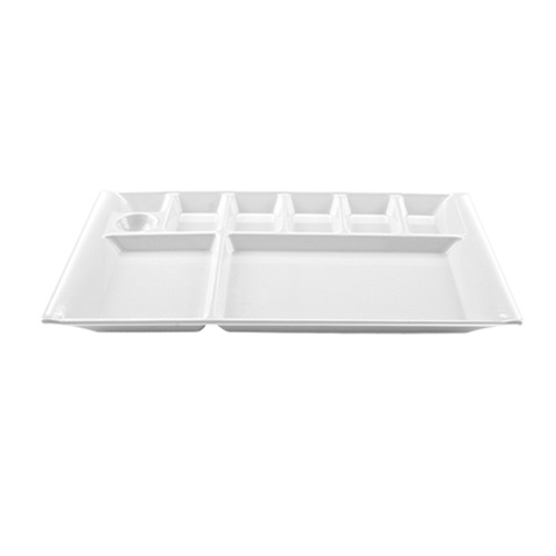 Тарелка для завтрака с отделениями